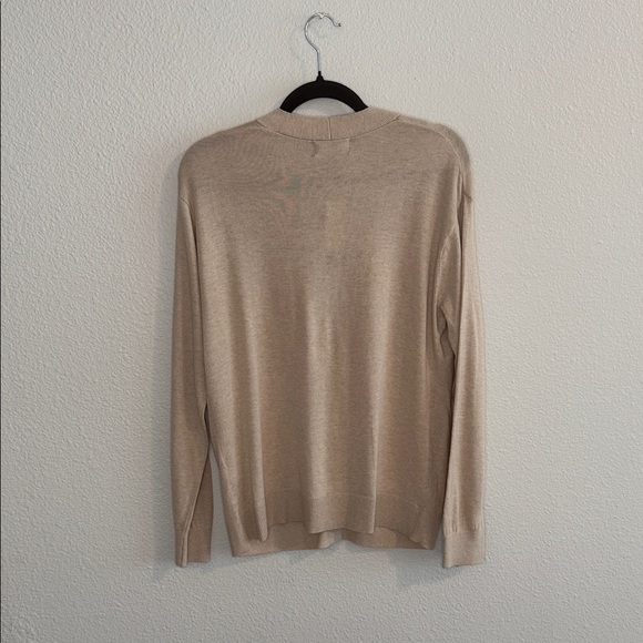Women's Beige Cardigan - Picture 3 of 3